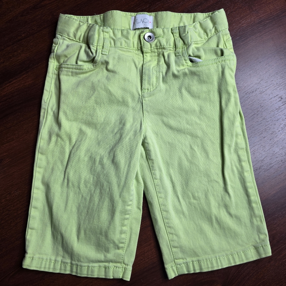 Childrens Place Girls Bermuda Length Pastel Shorts Bundle Of 5 Size 8 - Picture 4 of 5